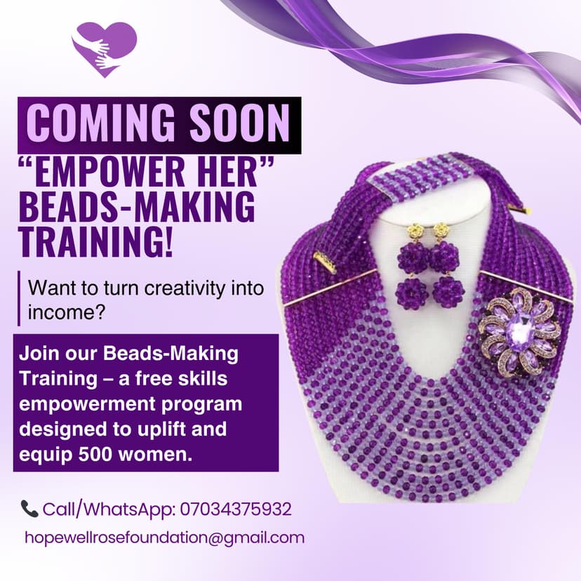 Beads-Making Training