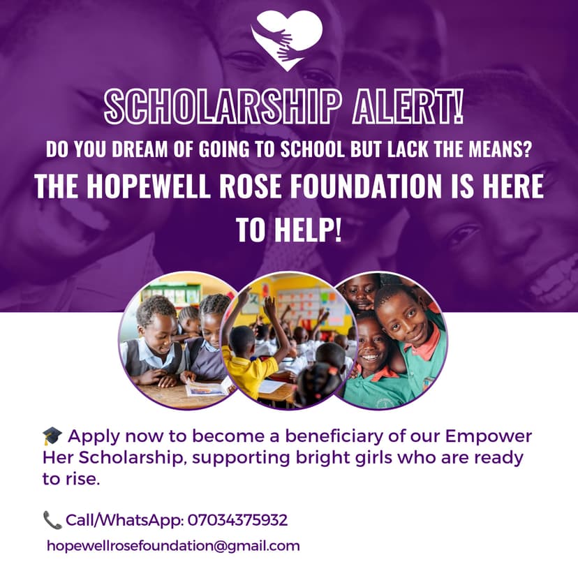 Scholarship Alert